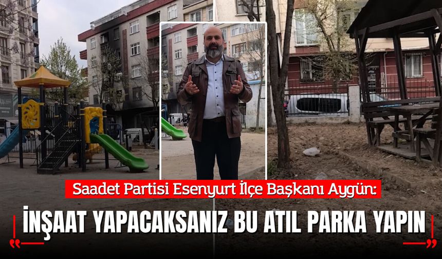 Saadet Partili Aygün’den Kayyum Can Aksoy’a İronik Davet!