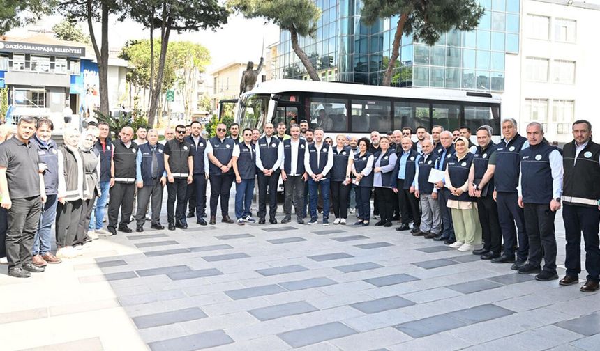 Gaziosmanpaşa Sahada Model Oldu!