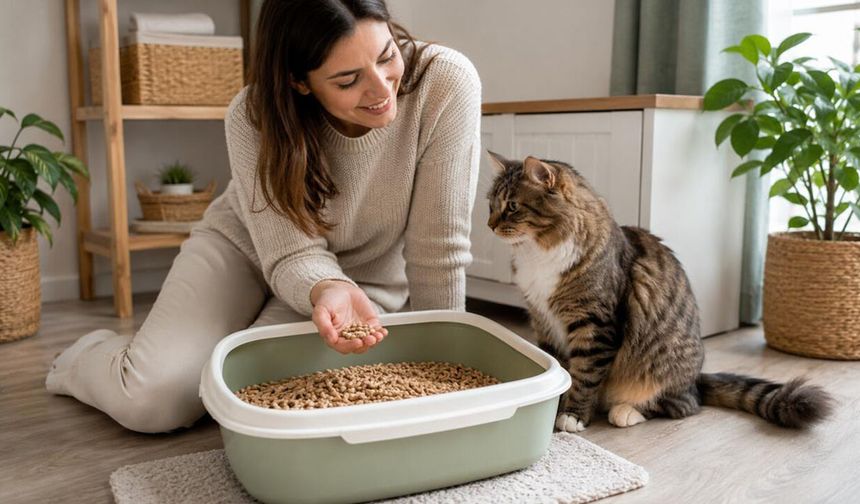 Çam Peleti Kedi Kumunun Sağladığı 7 Önemli Avantaj