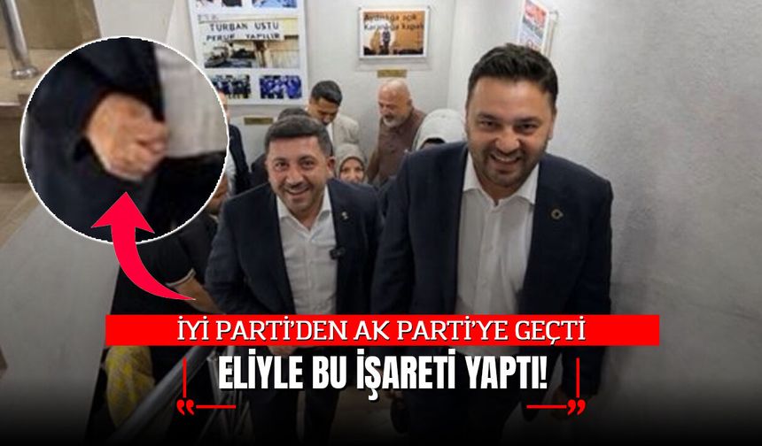 Nevşehir’de Siyasi Kriz: AK Parti’ye Geçen Rasim Arı’nın "El İşareti" Sosyal Medyayı Salladı!