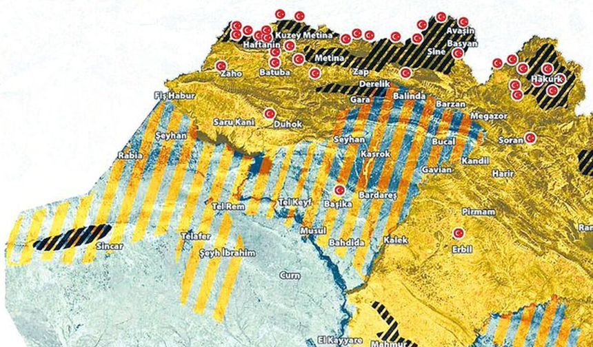 PKK Irak’ın Kuzeyinde 72 Noktayı Boşaltıp Geri Çekildi!