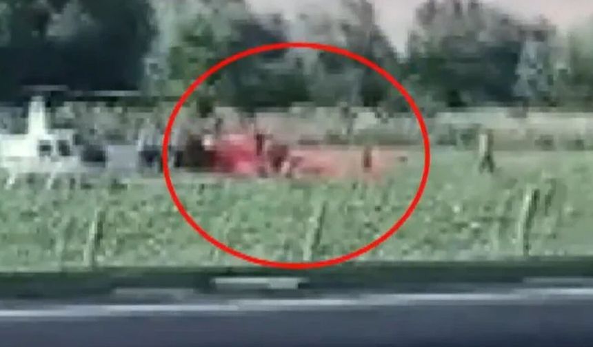 Ankara Temelli'de Kaza: Eğitim Helikopteri Tarlaya Düştü, 2 Yaralı