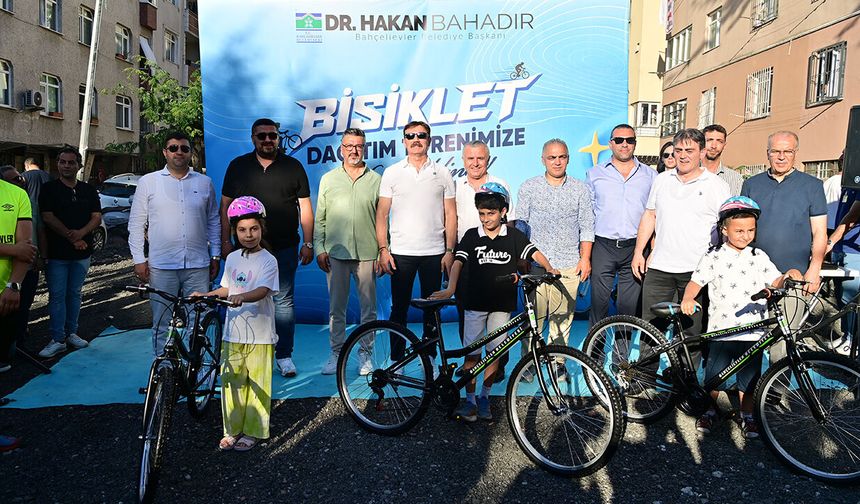 Bahçelievler'de Bisiklet Sürprizleri 42 Aydır Sürüyor!