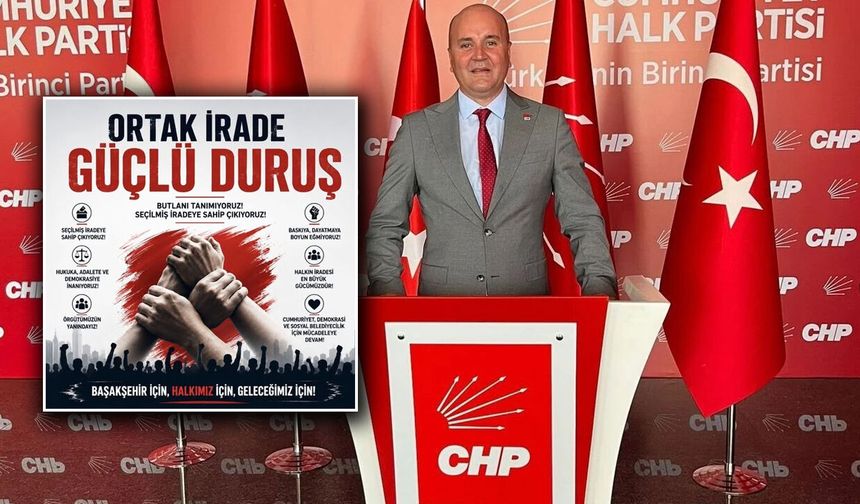 Başakşehir CHP'de Meclis Üyelerinden Beyzade Kayabaşı'na Tam Destek: "Butlan Kararını Tanımıyoruz"