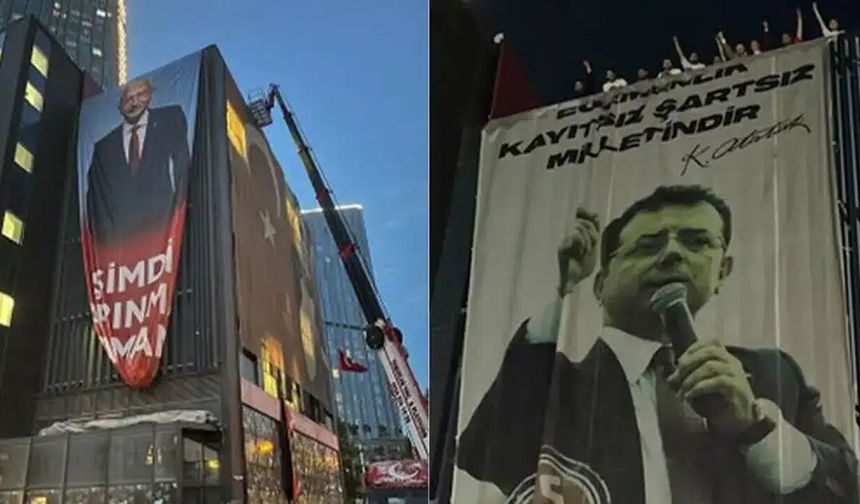 CHP İstanbul İl Başkanlığında Pankart Krizi: Çevik Kuvvet Binaya Girdi