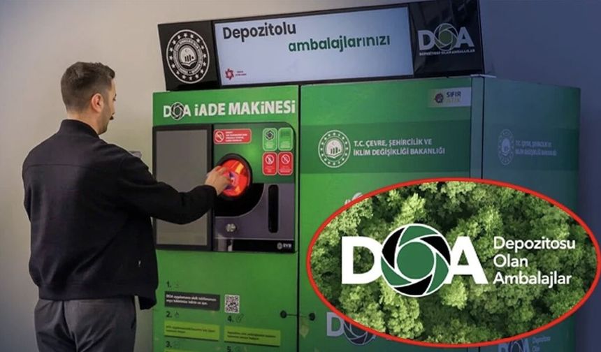 İade Eden Kazanacak: 81 İlde 'DOA' Dönemi Başladı, Ambalaj Başına 1 TL Ödenecek!
