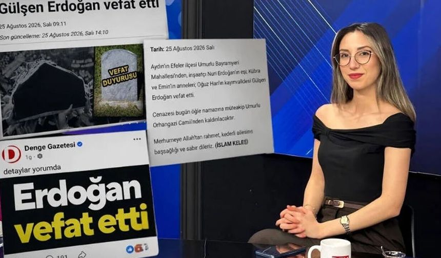 "Erdoğan Vefat Etti" Başlığı Tutuklama Getirdi: Gazeteci İrem Delice Cezaevine Gönderildi