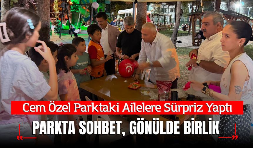 Parkta Sohbet, Gönülde Birlik
