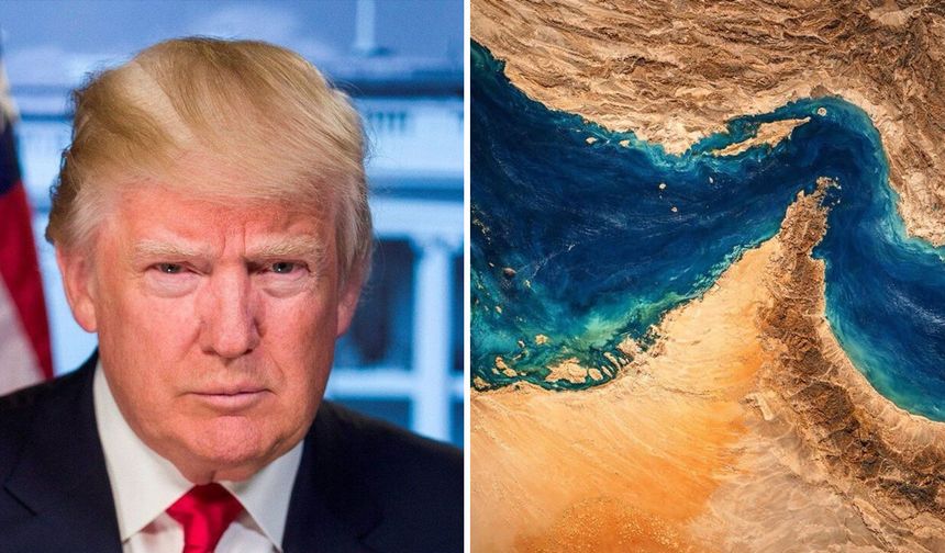 Trump'tan Dünyayı Ayağa Kaldıracak Harita Paylaşımı: Hürmüz Boğazı'nı 'Yeni ABD Toprağı' İlan Etti