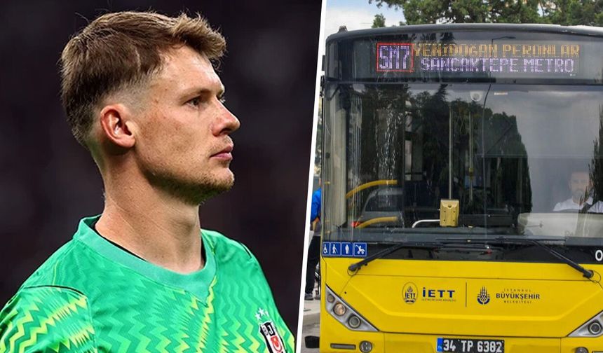 Beşiktaş'ın Alman Kalecisi Alexander Nübel'den İstanbul İtirafları: "İETT Otobüsüyle Taksim'e Gittim"