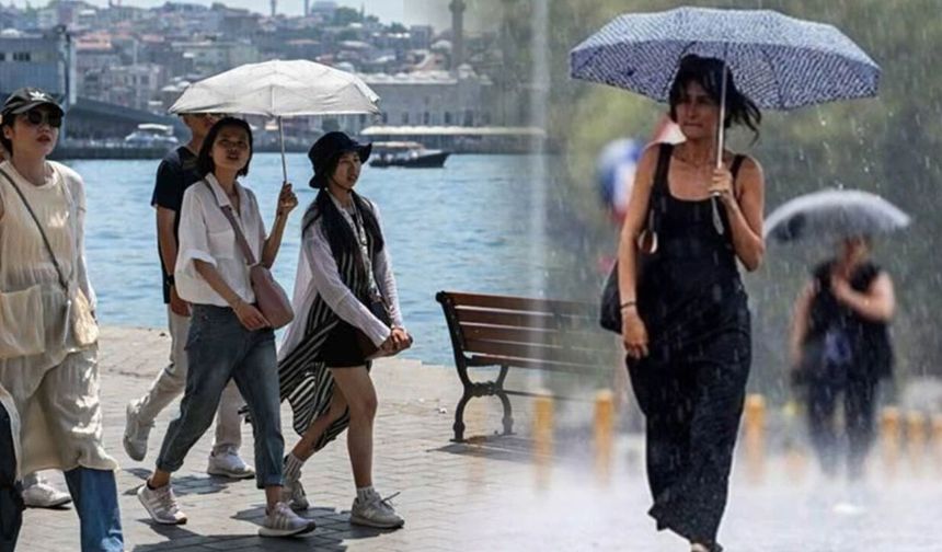 Sıcaklıklar Mevsim Normallerinin Üzerinde Seyrediyor: Meteoroloji'den Sağanak Yağış Uyarısı