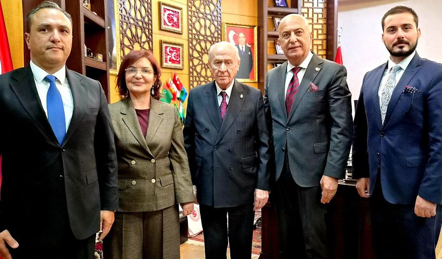 TADİV Heyetinden MHP Lideri Devlet Bahçeli’ye Ziyaret: "Azerbaycan Türk Dünyası İçin Vazgeçilmezdir"