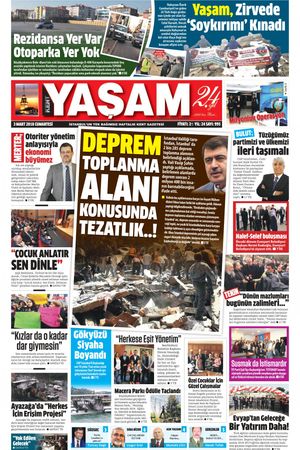 Kent Yaşam Gazetesi - 06.03.2018 Manşeti
