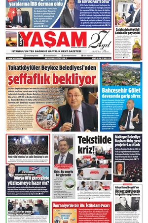 Yaşam Gazetesi - 10.01.2022 Manşeti