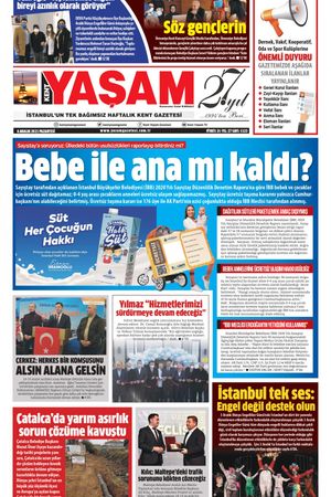Yaşam Gazetesi - 06.12.2021 Manşeti