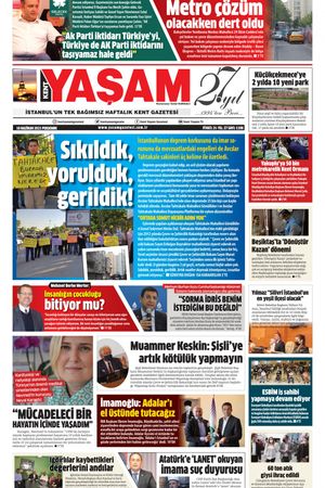 Kent Yaşam Gazetesi - 10.06.2021 Manşeti