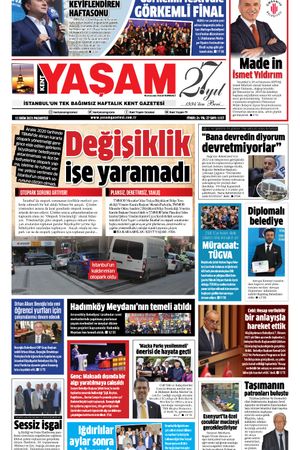 Kent Yaşam Gazetesi - 11.10.2021 Manşeti