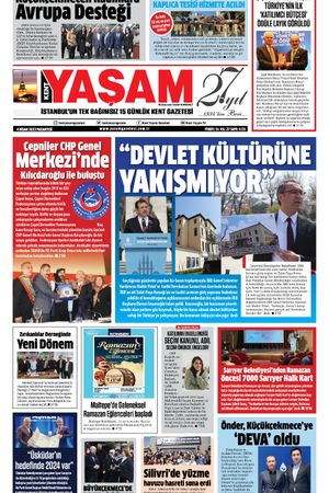 Yaşam Gazetesi - 04.04.2022 Manşeti