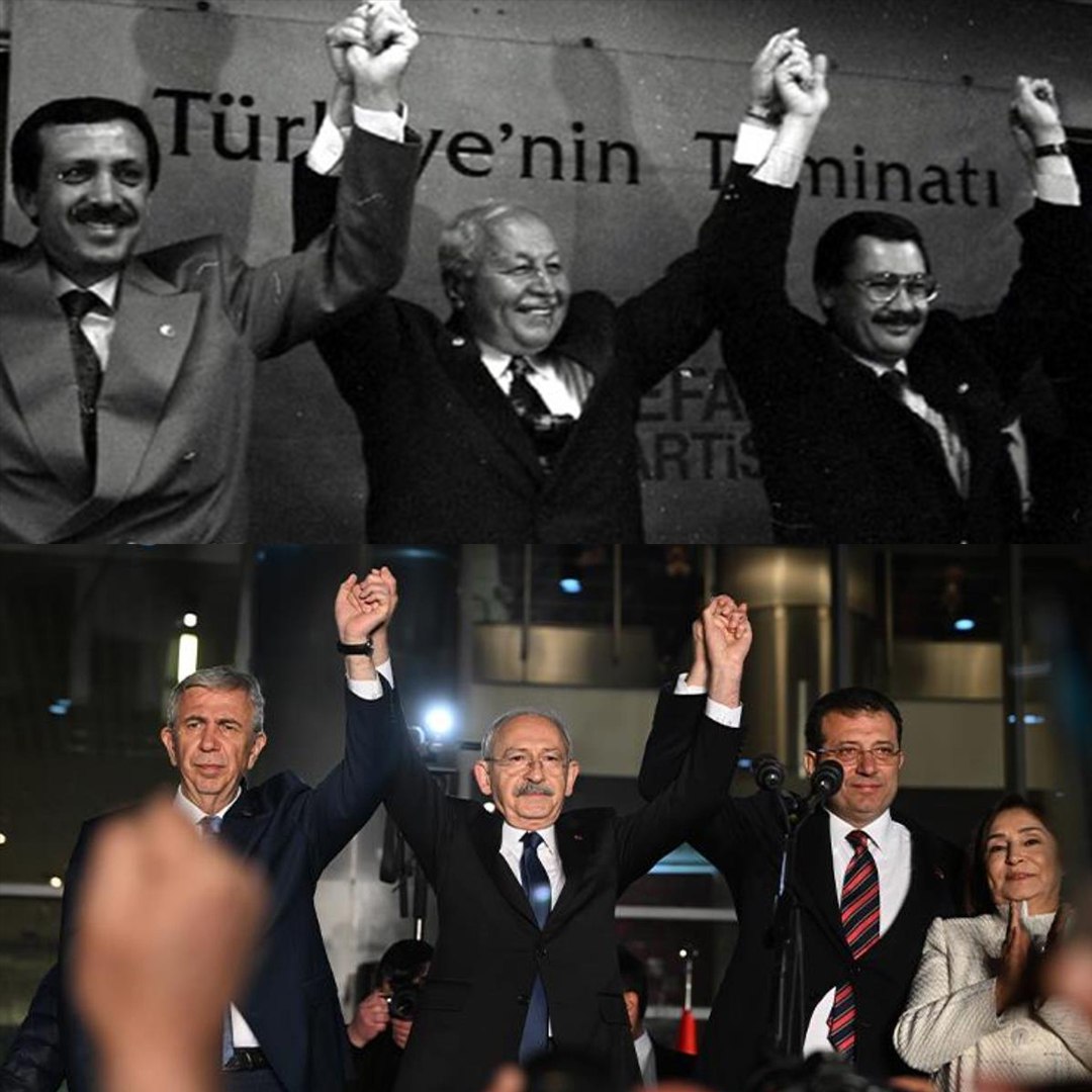 Erdoğan-Erbakan-Gökçek-Yavaş-Kılıçdaroğlu-İmamoğlu