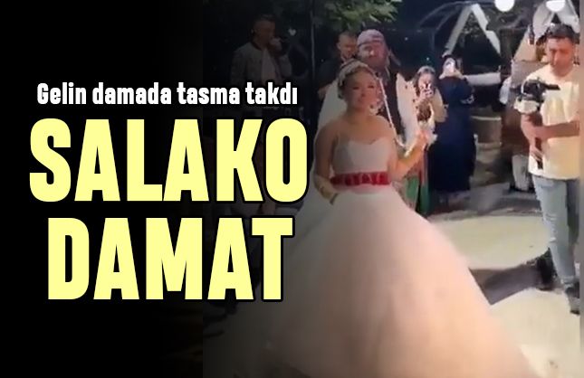 YOK ARTIK!!! GELİN DAMADA TASMA TAKTI SALAKO KİYAFETİ GİYDİRİP GEZDİRDİ SONRA OLANLARA KİMSE İNANAMADI