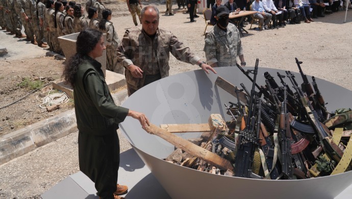 Pkk Silah Bırakma Töreni 3