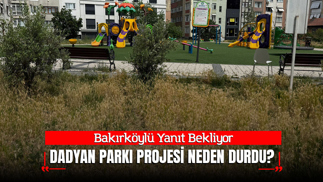 Bakırköylü Yanıt Bekliyor: Dadyan Parkı Projesi Neden Durdu?