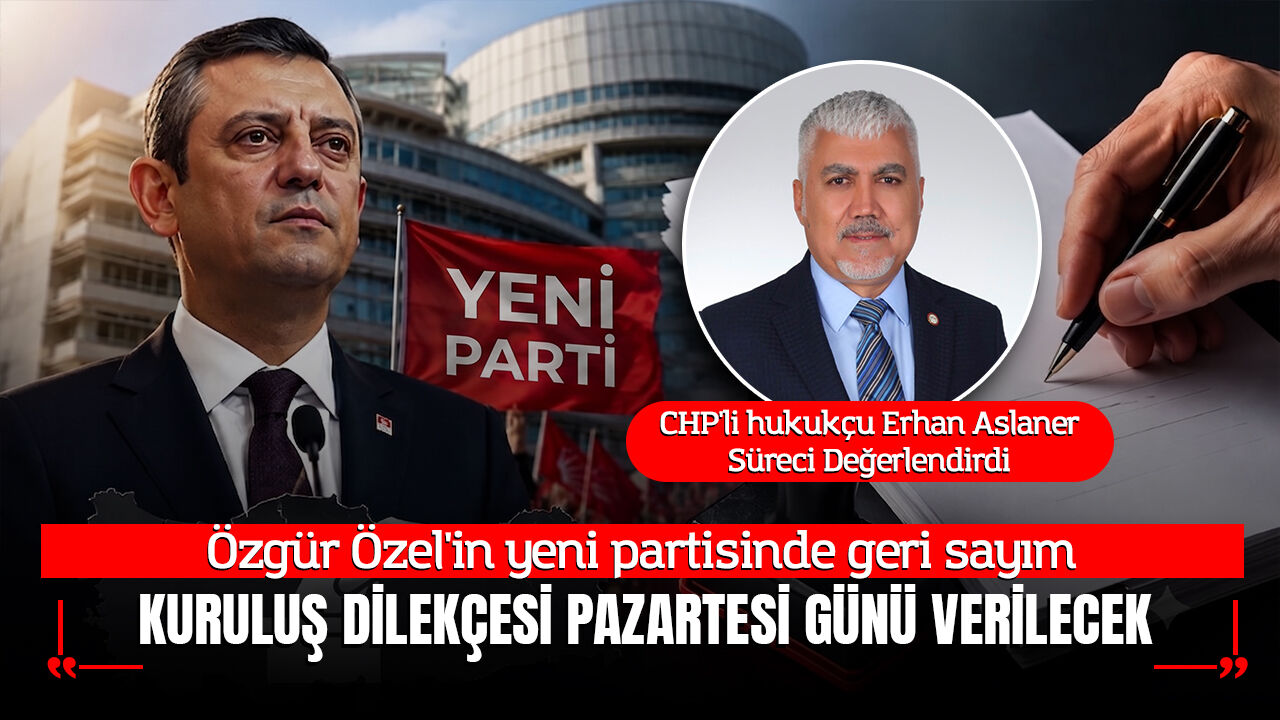 Özgür Özel'in yeni partisinde geri sayım: Kuruluş dilekçesi pazartesi günü verilecek