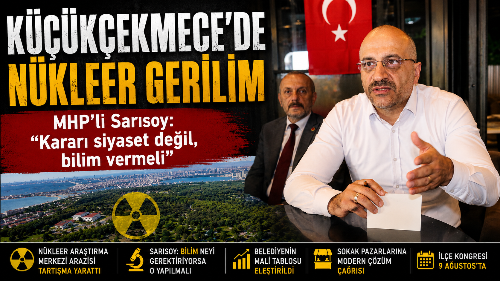 MHP'li Sarısoy: "Kararı siyaset değil, bilim vermeli"