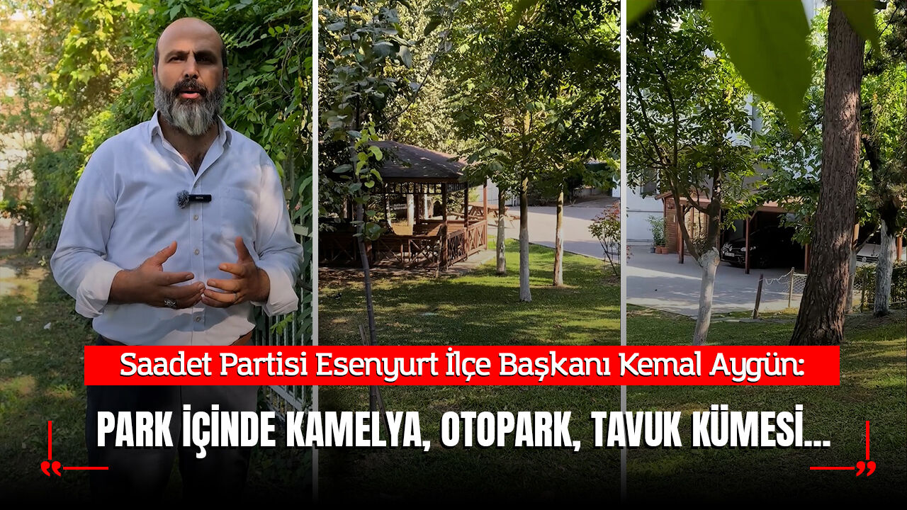 Esenyurt'ta Parkı Bölüp Kümes ve Otopark Yaptılar: "Bu Alan Kime Hizmet Ediyor?"