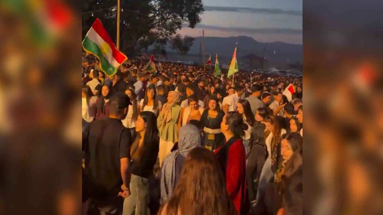 Hakkari Yüksekova'da 'Bayrak' Gündemi: Festival Görüntüleri Tartışma Yarattı