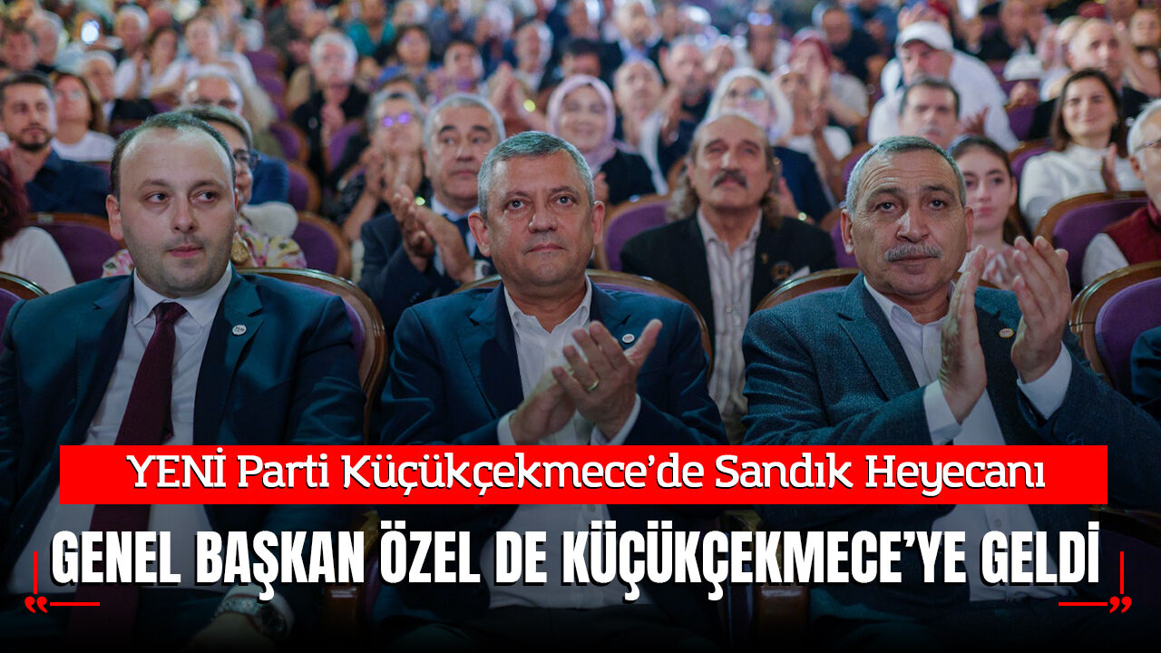 YENİ Parti Küçükçekmece’de Sandık Heyecanı: Özgür Özel Ön Seçime Katıldı, Sert Açıklamalarda Bulundu!